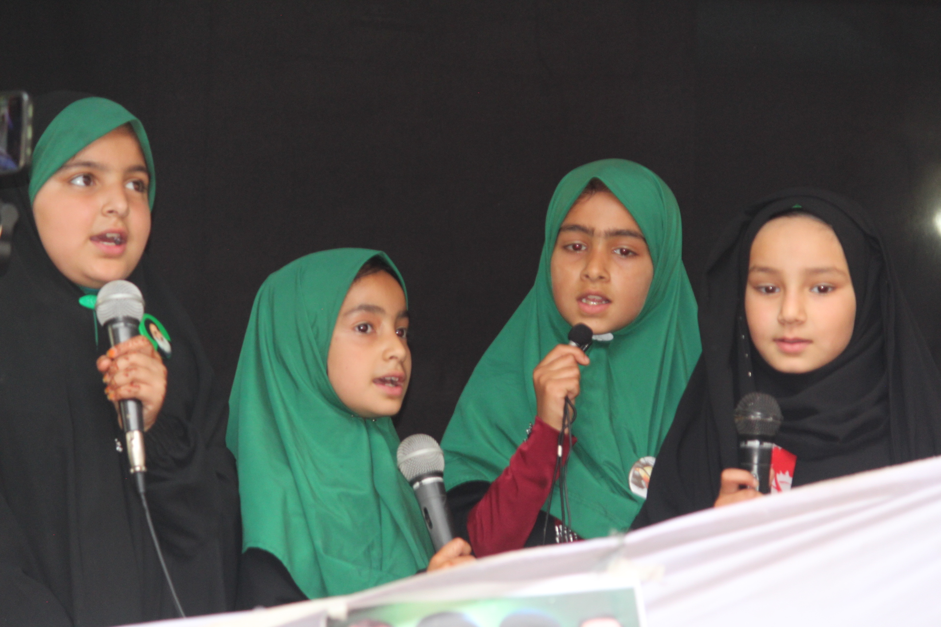 Students Reciting