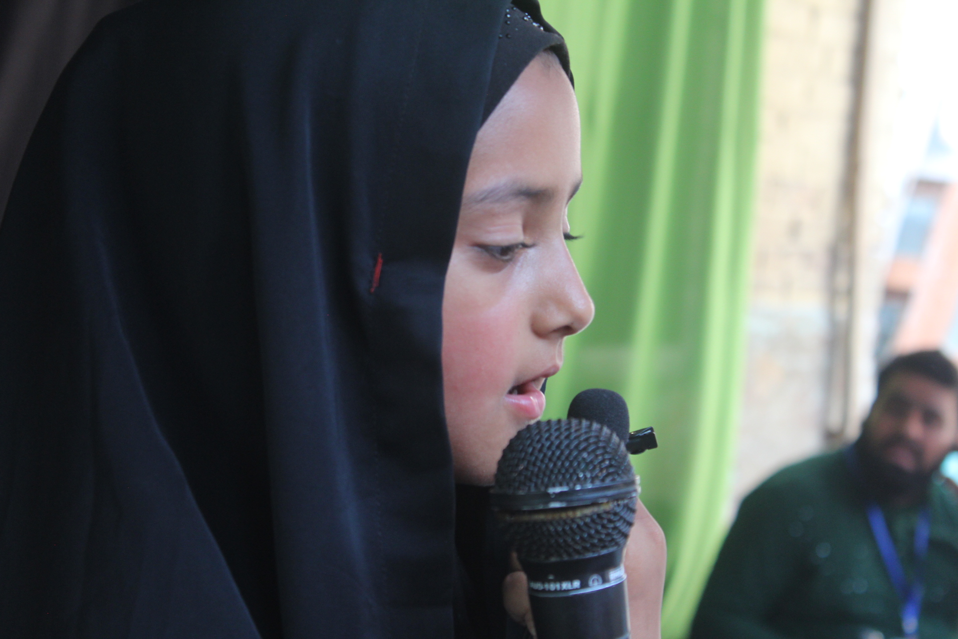 Girl on Stage